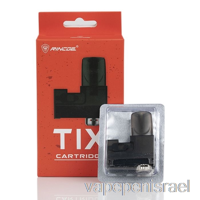 חד פעמי Vape Israel Rincoe Tix תרמילים להחלפה Tix Pods